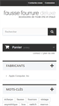 Mobile Screenshot of faussefourrure.com