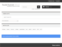 Tablet Screenshot of faussefourrure.com